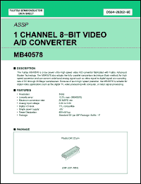 Click here to download MB40578 Datasheet