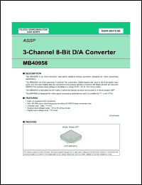 Click here to download MB40958 Datasheet