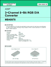 Click here to download MB40978 Datasheet