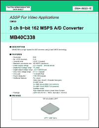 Click here to download MB40C338 Datasheet