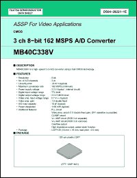 Click here to download MB40C338V Datasheet