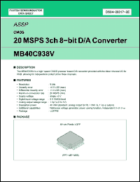 Click here to download MB40C938V Datasheet