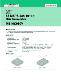 Click here to download MB40C950V Datasheet