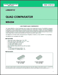 Click here to download MB4204 Datasheet