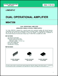 Click here to download MB47358 Datasheet