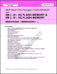 Click here to download MB84VB2000 Datasheet