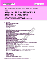 Click here to download MB84VD2008 Datasheet