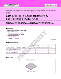 Click here to download MB84VD23280EE-90 Datasheet