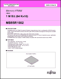 Click here to download MB85R1002 Datasheet