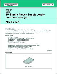 Click here to download MB86434 Datasheet
