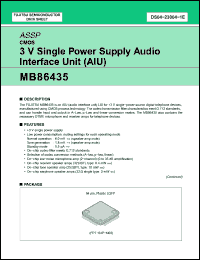 Click here to download MB86435 Datasheet