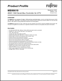 Click here to download MB86619 Datasheet