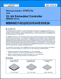 Click here to download MB86836 Datasheet