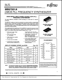 Click here to download MB87001A Datasheet