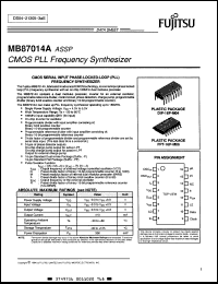 Click here to download MB87014 Datasheet