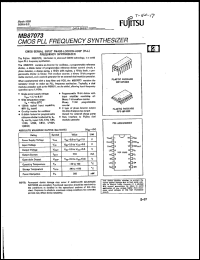 Click here to download MB87073 Datasheet