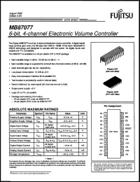 Click here to download MB87077 Datasheet