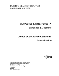 Click here to download MB87P2020 Datasheet