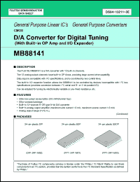 Click here to download MB88141 Datasheet