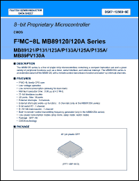 Click here to download MB89P133A Datasheet