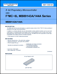 Click here to download MB89144A Datasheet