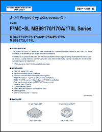 Click here to download MB89P173-201 Datasheet
