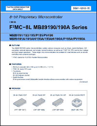 Click here to download MB89195A Datasheet