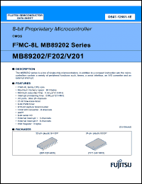 Click here to download MB89V201PFV Datasheet