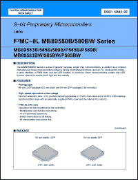 Click here to download MB89585B Datasheet