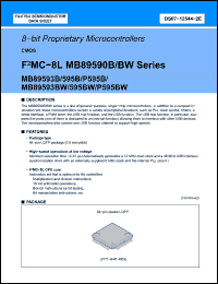 Click here to download MB89P595BW Datasheet