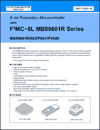 Click here to download MB89601R Datasheet