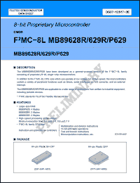 Click here to download MB89629RPF Datasheet