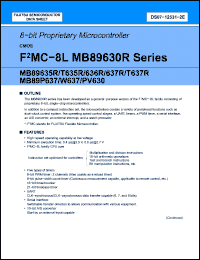 Click here to download MB89T635R Datasheet