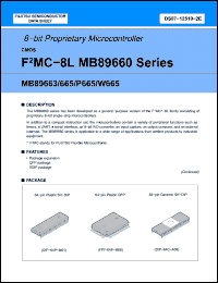 Click here to download MB89663 Datasheet