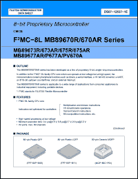 Click here to download MB89675R Datasheet