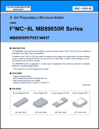 Click here to download MB89W857 Datasheet