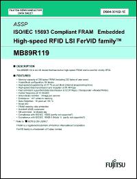 Click here to download MB89R119 Datasheet