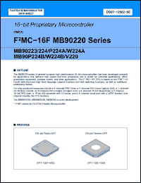 Click here to download MB90P224B Datasheet
