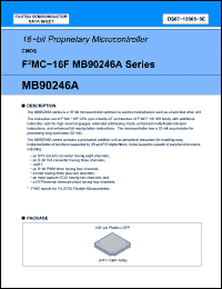 Click here to download MB90246A Datasheet