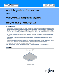 Click here to download MB90F352SPFM Datasheet