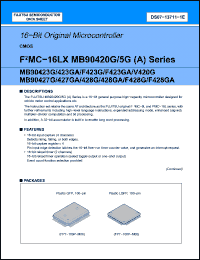 Click here to download MB90423G Datasheet