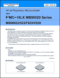 Click here to download MB90V520 Datasheet