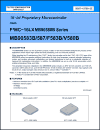 Click here to download MB90F583B Datasheet