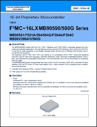 Click here to download MB90V590G Datasheet
