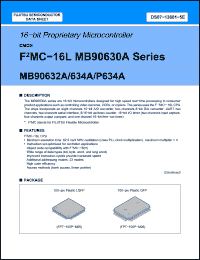 Click here to download MB90P634A Datasheet