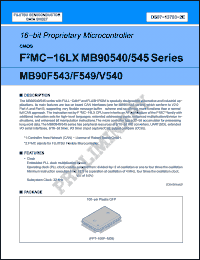 Click here to download MB90V540 Datasheet