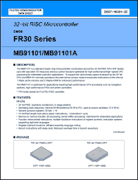 Click here to download MB91101 Datasheet