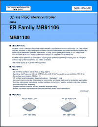 Click here to download MB91106 Datasheet