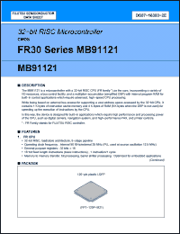 Click here to download MB91121 Datasheet