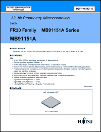 Click here to download MB91151 Datasheet